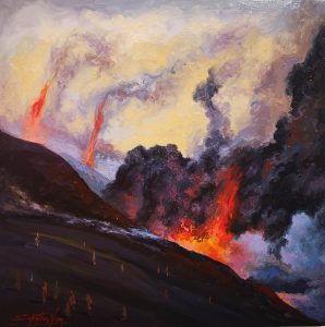 La Nube Acostada