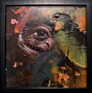 The human gaze